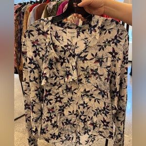 Isabel Marat Elliot Floral Print Top